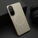 Maska / futrola PURE mat MagSafe za Samsung S937 Galaxy S25 Edge 5G zlatna (MS).