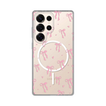 Maska / futrola print Magsafe za Samsung S938 Galaxy S25 Ultra Cute Bows.