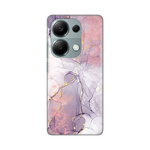 Silikonska maska / futrola print za Xiaomi Redmi Note 13 Pro 4G Pink Marble.