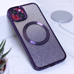 Maska / futrola Shine Magsafe za iPhone 14 ljubicasta.