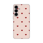 Silikonska maska / futrola print za Samsung S731B Galaxy S25 Fe Beige Hearts.