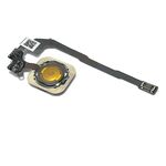 Flet kabl za Iphone 5S sa home tasterom + home dugme crno (MS).