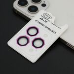 Folija za zastitu kamere OCTAGON za iPhone 16 Pro (6.3)/16 Pro Max (6.9) crvena (MS).