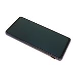LCD displej za Samsung G780F Galaxy S20 FE 4G + Touch screen + frame crni (MS).