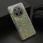 Maska / futrola CRYSTAL GLOW za Huawei Honor X9C/Magic 7 lite narandzasta (MS).