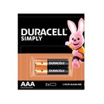 Baterija alkalna 1.5V AAA LR3 blister 2/1 Duracell (MS).