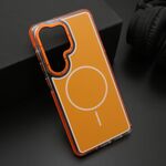 Maska / futrola BUSINESS LOOK MagSafe za Samsung S948 Galaxy S26 Ultra 5G narandzasta (MS).