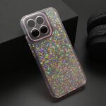 Maska / futrola CRYSTAL GLOW za Huawei Honor X8c roze (MS).