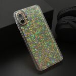 Maska / futrola CRYSTAL GLOW za Samsung A075F Galaxy A07 narandzasta (MS).