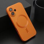 Maska / futrola ELEGANT MAGSAFE za iPhone 17 narandzasta (MS).
