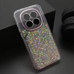 Maska / futrola CRYSTAL GLOW za Xiaomi Redmi Note 15 Pro 5G roze (MS).