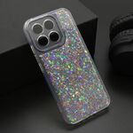 Maska / futrola CRYSTAL GLOW za Huawei Honor X8c srebrna (MS).