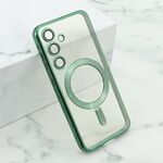 Maska / futrola CAMERA PROTECT MagSafe za Samsung S921 Galaxy S24 5G zelena (MS).