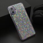 Maska / futrola CRYSTAL GLOW za Samsung A075F Galaxy A07 ljubicasta (MS).