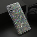 Maska / futrola CRYSTAL GLOW za Samsung A075F Galaxy A07 srebrna (MS).