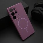 Maska / futrola JELLY MagSafe za Samsung S938 Galaxy S25 Ultra 5G ljubicasta (MS).