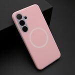 Maska / futrola PASTEL COLOR MagSafe za Samsung S936 Galaxy S25 Plus 5G roze (MS).