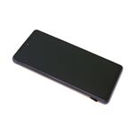 LCD displej za Samsung G780F Galaxy S20 FE 2020 + Touch screen + frame crni OLED (MS).