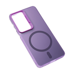 Maska / futrola Magsafe providna za Samsung S941 Galaxy S26 ljubicasta.