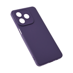 Silikonska maska / futrola Teracell Giulietta za Huawei Honor X5c Plus mat tamno ljubicasta.