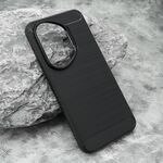 Silikonska maska / futrola BRUSHED za Huawei Honor 400 Pro crna (MS).