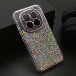 Maska / futrola CRYSTAL GLOW za Xiaomi Redmi Note 15 5G roze (MS).