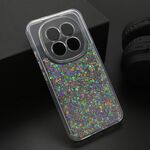 Maska / futrola CRYSTAL GLOW za Xiaomi Redmi Note 15 5G srebrna (MS).