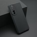 Maska / futrola ultra tanka KOLOR za Huawei Honor 90 crna (MS).