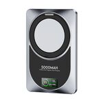 Back Up Baterija Magsafe Moxom MX-PB182 360 Rotate PD20W+15W magnetic fast 5000mAh crni (MS).