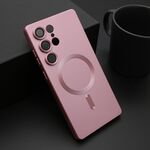 Maska / futrola ELEGANT MAGSAFE za Samsung S938 Galaxy S25 Ultra 5G roze (MS).