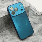Maska / futrola COLOR METAL Magsafe za iPhone 17 Pro plava (small camera) (MS).
