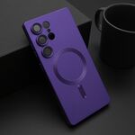 Maska / futrola ELEGANT MAGSAFE za Samsung S938 Galaxy S25 Ultra 5G ljubicasta (MS).