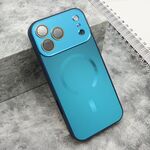 Maska / futrola COLOR METAL Magsafe za iPhone 17 Pro Max (6.9) plava (small camera) (MS).