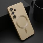 Maska / futrola ELEGANT MAGSAFE za Samsung S931 Galaxy S25 5G zlatna (MS).