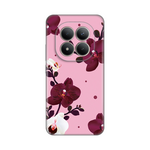 Silikonska maska / futrola print ultra tanka za Xiaomi Redmi Note 15 Pro Plus 5G Pink Orchid.