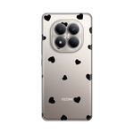 Silikonska maska / futrola print ultra tanka za Xiaomi Redmi Note 15 Pro 4G Hearts.