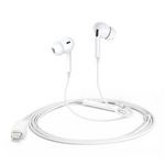 Slusalice sa adapterom za punjenje JH-015 za iPhone lightning bele HQ.