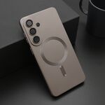 Maska / futrola ELEGANT MAGSAFE za Samsung S946 Galaxy S26 Plus 5G siva (MS).