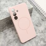 Maska / futrola FLEX MagSafe za Samsung S946 Galaxy S26 Plus 5G roze (MS).
