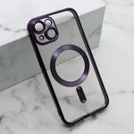 Maska / futrola CAMERA PROTECT MagSafe za iPhone 15 ljubicasta (MS).