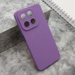 Silikonska maska / futrola Pro Camera za Huawei Honor X7d/Honor Smart 400 4G ljubicasta (MS).