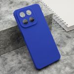 Silikonska maska / futrola Pro Camera za Huawei Honor X7d/Honor Smart 400 4G tamno plava (MS).