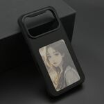 Maska / futrola SMART COVER Corning Glass za iPhone 17 Pro crna (MS).