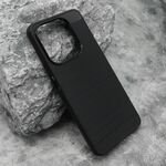 Silikonska maska / futrola BRUSHED za Huawei Honor X7d/Honor Smart 400 4G crna (MS).