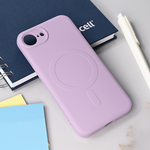 Silikonska maska / futrola Teracell Giulietta Magsafe za iPhone 16e/17e 6.1 ljubicasta.