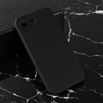 Silikonska maska / futrola Teracell Giulietta za iPhone 16e/17e 6.1 mat crna.