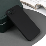 Silikonska maska / futrola ultra tanka za iPhone 16e/17e 6.1 mat crna.