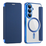 Maska / futrola Magsafe Lux na preklop za Samsung S941 Galaxy S26 plava.