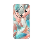 Silikonska maska / futrola print za Huawei Honor Magic 8 Lite Pastel Feathers.