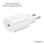 Kucni Punjac Pluginn AJ-25 KP-614C PD Fast 25W za Samsung beli CE.